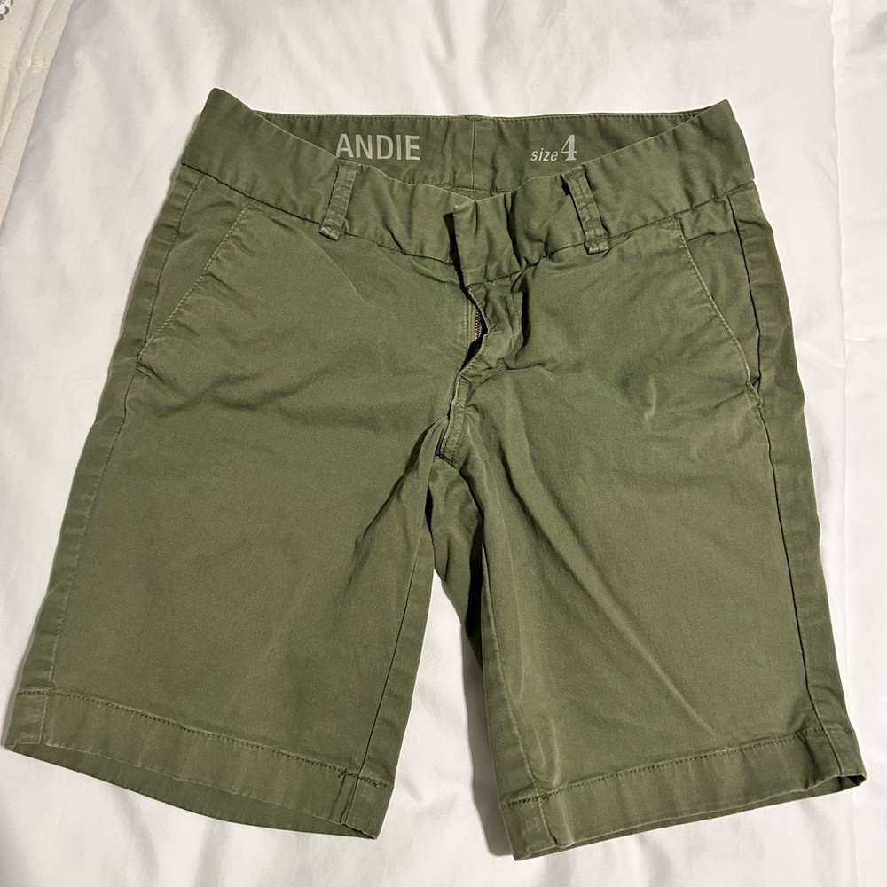Andie Women's Green Shorts